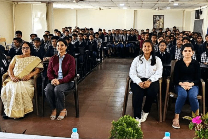Spiritual Guide Devyaani Hada took session on Handling exam stress | Indore