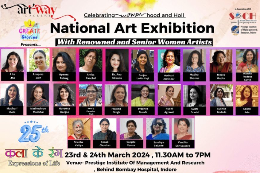 Create Stories Social Welfare Society and ArtWay is organising Exhibition | Indore