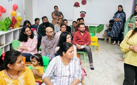 Child Psychologist Vini Jhariya interacted with Parents and Teachers at UC Kindies