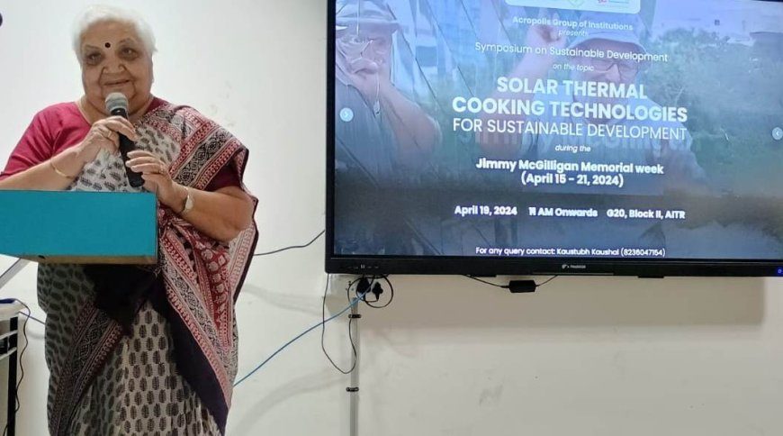 Sustainable lifestyle is necessary for sustainable development-Dr. Janak Palta McGilligan