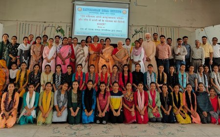 Kasturbagram Rural Institute(KRI) was graced by the esteemed presence of Padma Shree awardee, Mrs. Janak Palta McGilligan