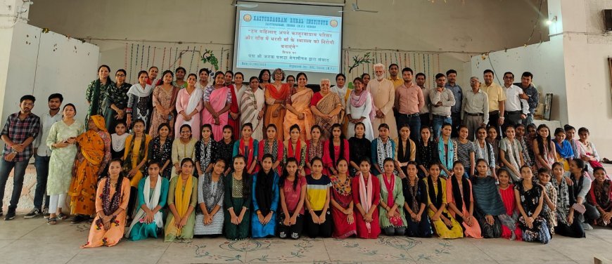 Kasturbagram Rural Institute(KRI) was graced by the esteemed presence of Padma Shree awardee, Mrs. Janak Palta McGilligan