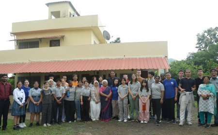 Students from  13 Countries  learnt Sustainable Living from PadmaShri Janak Palta McGilligan