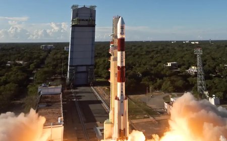 ISRO Successfully Launches Its 50th Satellite Into Space