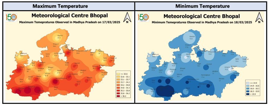 Weather Report for Madhya Pradesh – March 18, 2025