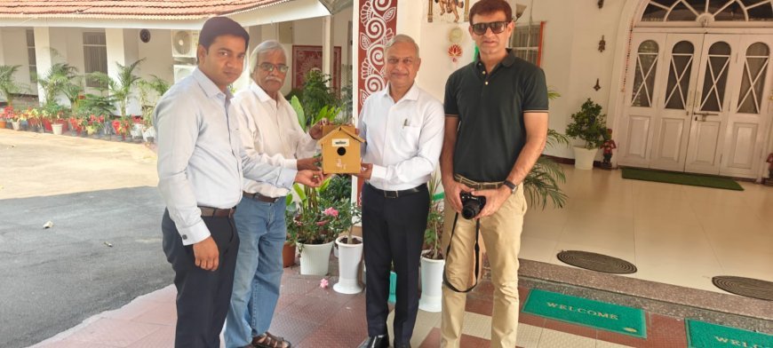 World Sparrow Day: Nature Volunteers Launches Initiative to Save Sparrow Population