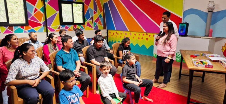 Urjasvini Special School Hosts Session on Emotional Homework for Children​