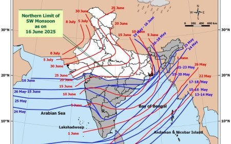 Indore Braces for Monsoon Showers; Heavy rainfall with 50 km/h winds coming up!