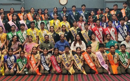 Leadership Takes Centre Stage at SICA 54 School's Investiture Ceremony in Indore
