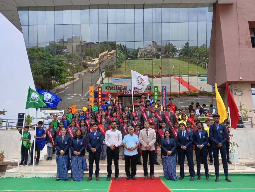 Delhi World Public School Betma Annual Investiture Ceremony | Student Leadership 2025