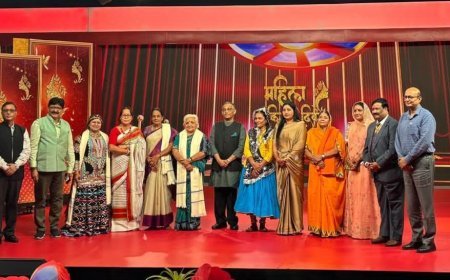 Padma Shri Janak Palta McGilligan Receives DD Mahila Kisan Samman at Women Farmers Day in Delhi