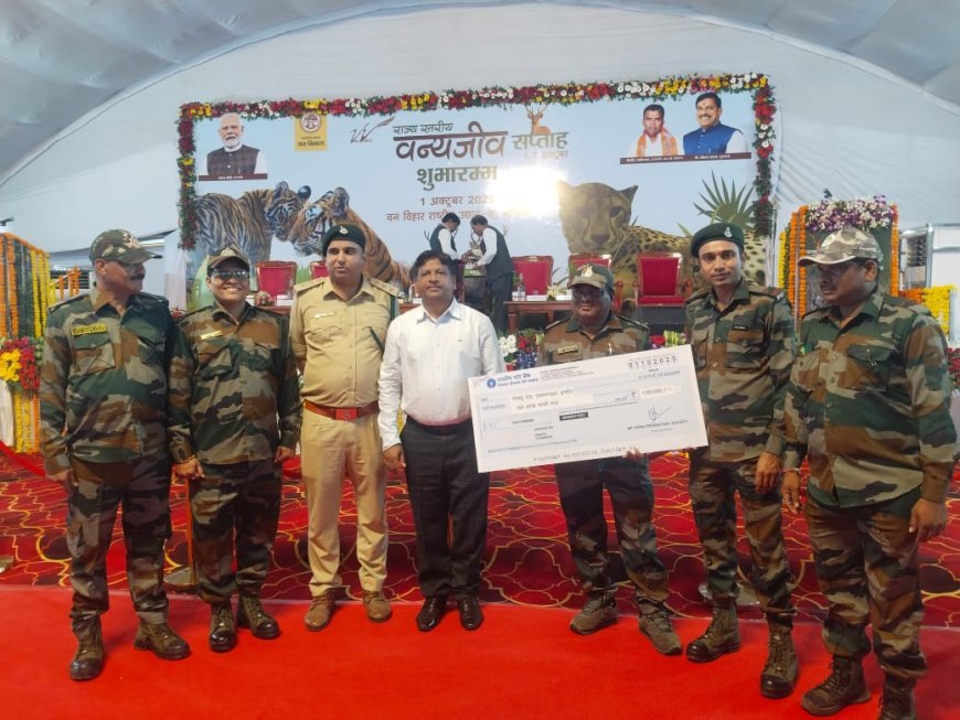 Indore’s Ralamandal Wildlife Rescue Team Awarded ₹1 Lakh by Chief Minister for Conservation Efforts