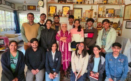 इंजीनियरिंग छात्रों ने जनक पलटा मगिलिगन से सस्टेनेबिलिटी के गुर सीखे