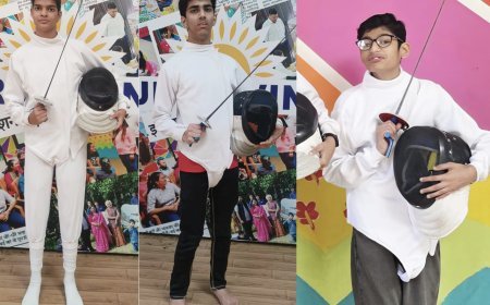 Blades beyond barriers: Students step into para-fencing arena