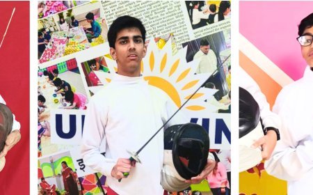 Historic strike: Indore’s first national para fencers