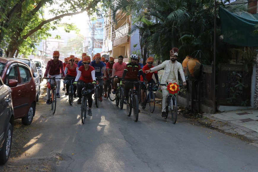 Indore cycles green, gears up for eco-conscious Holi | TINA KHATRI