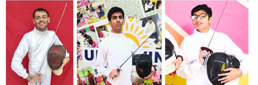 Historic strike: Indore’s first national para fencers