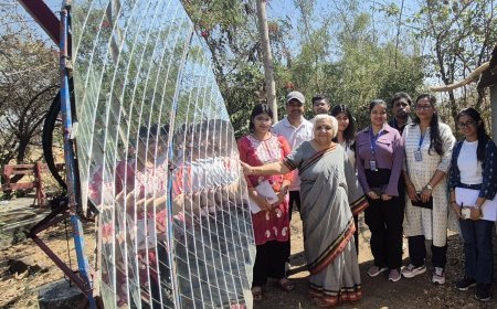 Solar learning in action: TERI students explore sustainable living in Indore