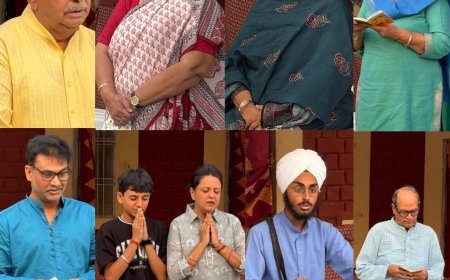 जिम्मी मगिलिगन की 15 वीं पुण्यतिथि पर सेवा और संकल्प सप्ताह का सर्वधर्म प्रार्थना से समापन