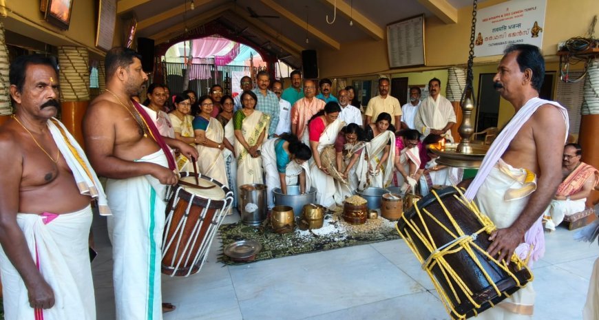 Vishu marks grand finale of eight-day Prana Pratishtha celebrations at Mahalaxmi Nagar Ayyappa–Ganesh Temple