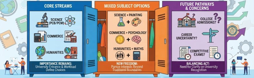 CBSE allows mixed subjects in Class 11, but core streams continue to drive choices