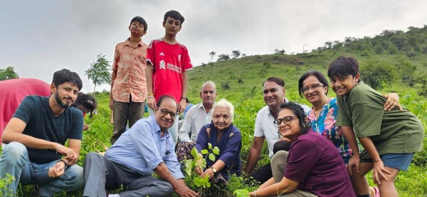 Janak Didi's 41st "Raksha Bandhan" Celebrated by Planting 50 Saplings